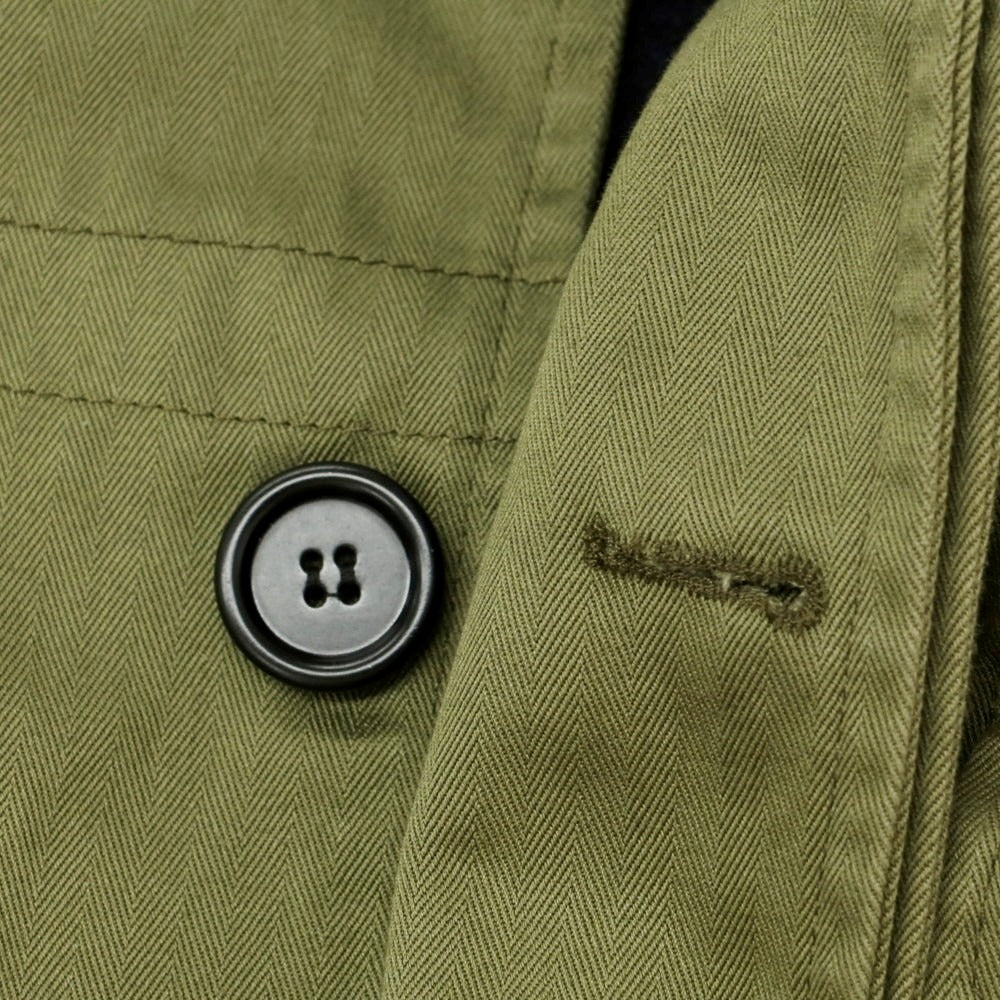 【新品アウトレット】アールアール ロマーノリドルフィ RR ROMANO RIDOLFI SMITH コットン 中綿 ジャングルファティーグジャケット ミリタリーグリーン【 46 】【 状態ランクN- 】【 メンズ 】