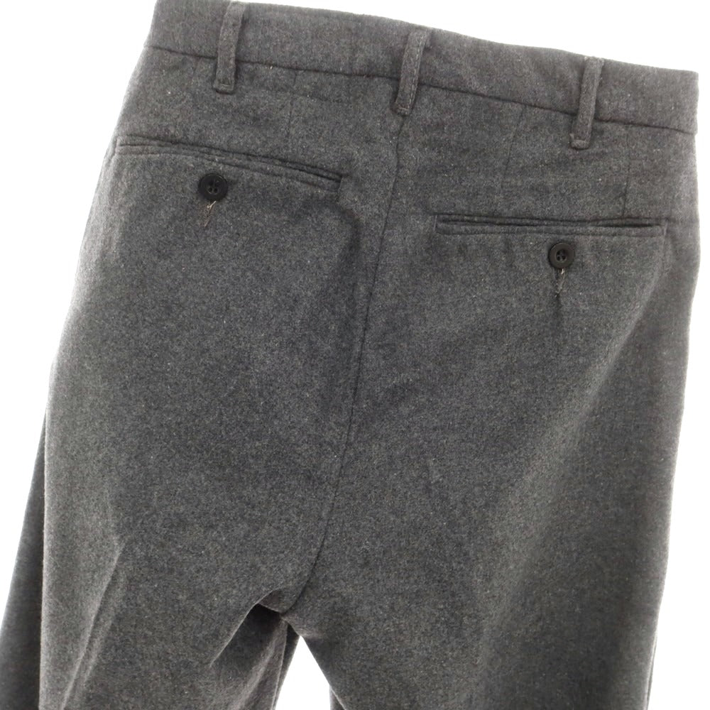 【新品】アールアール ロマーノリドルフィ RR ROMANO RIDOLFI ポリエステルウール カジュアルスラックスパンツ グレー系【 30 】【 状態ランクN 】【 メンズ 】