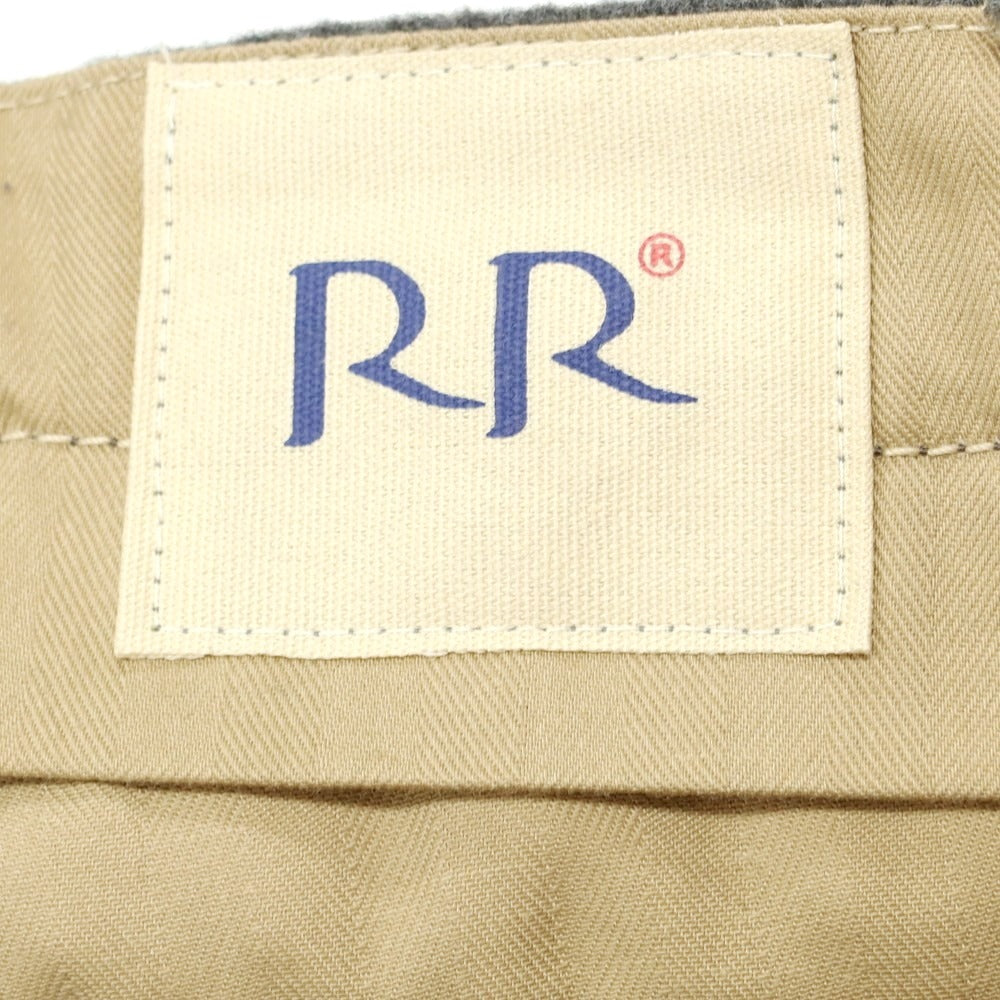 【新品】アールアール ロマーノリドルフィ RR ROMANO RIDOLFI ポリエステルウール カジュアルスラックスパンツ グレー系【 35 】【 状態ランクN 】【 メンズ 】