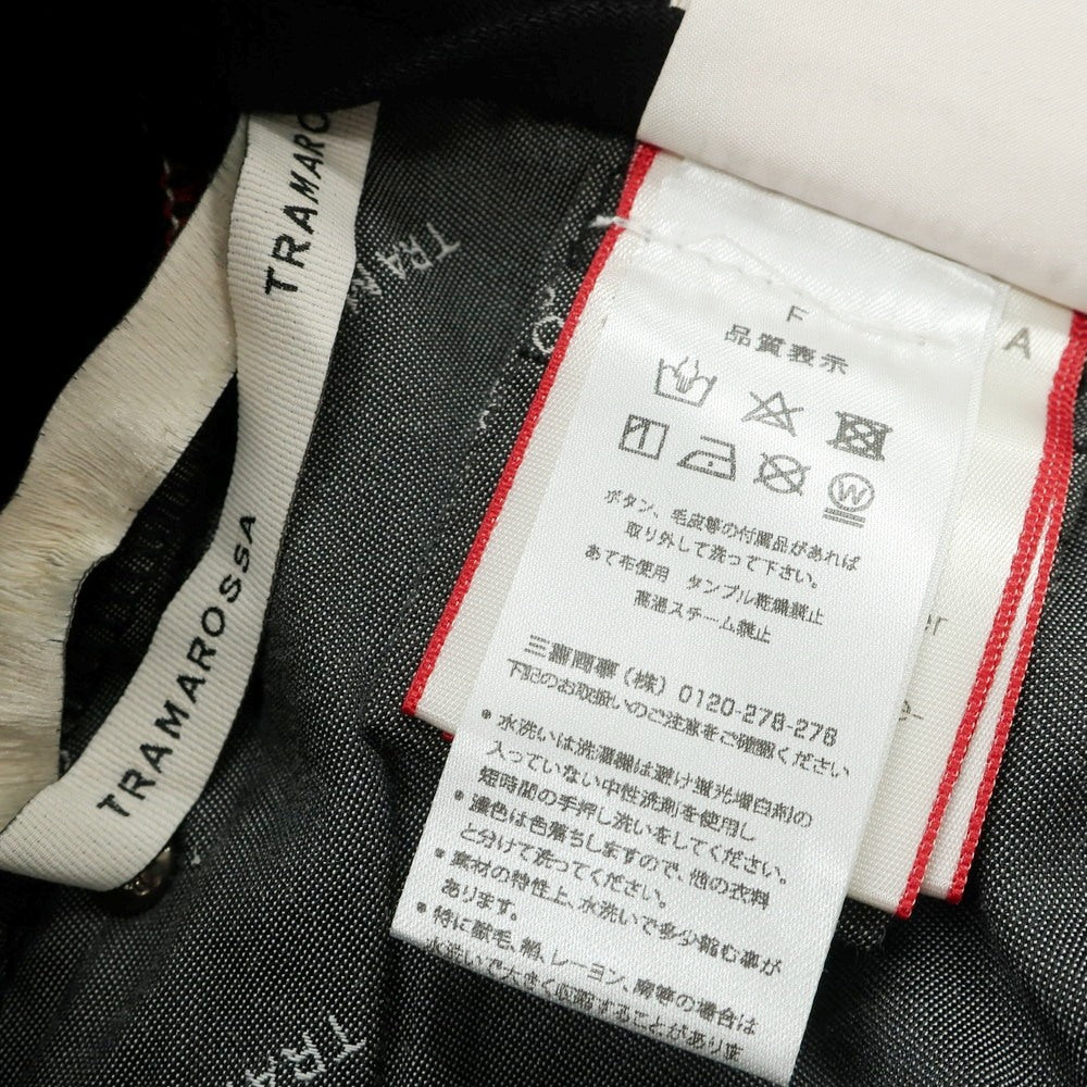 【新品】トラマロッサ Tramarossa LEONARDO ストレッチ コットンポリエステル デニムパンツ ブラック【 30 】【 状態ランクN 】【 メンズ 】
