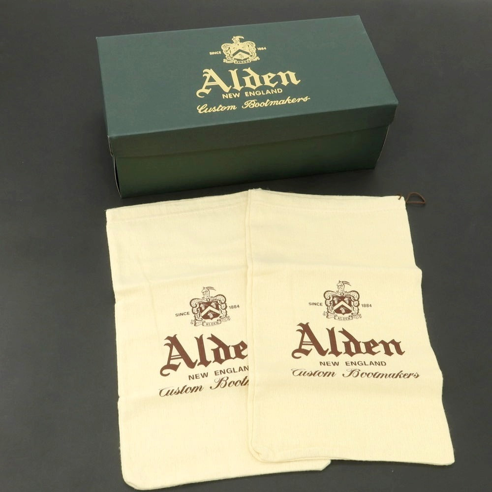 【新品】オールデン ALDEN N1702 スエード チャッカブーツ ブラック【 71/2D 】【 状態ランクN 】【 メンズ 】