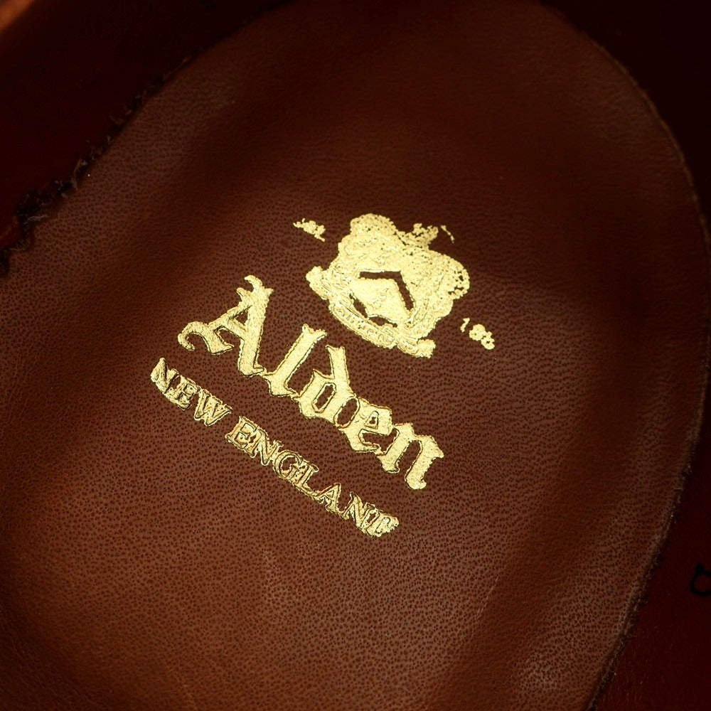 【新品】オールデン ALDEN N6438 スエード プレーントゥ ドレスシューズ ベージュ【 8D 】【 状態ランクN 】【 メンズ 】