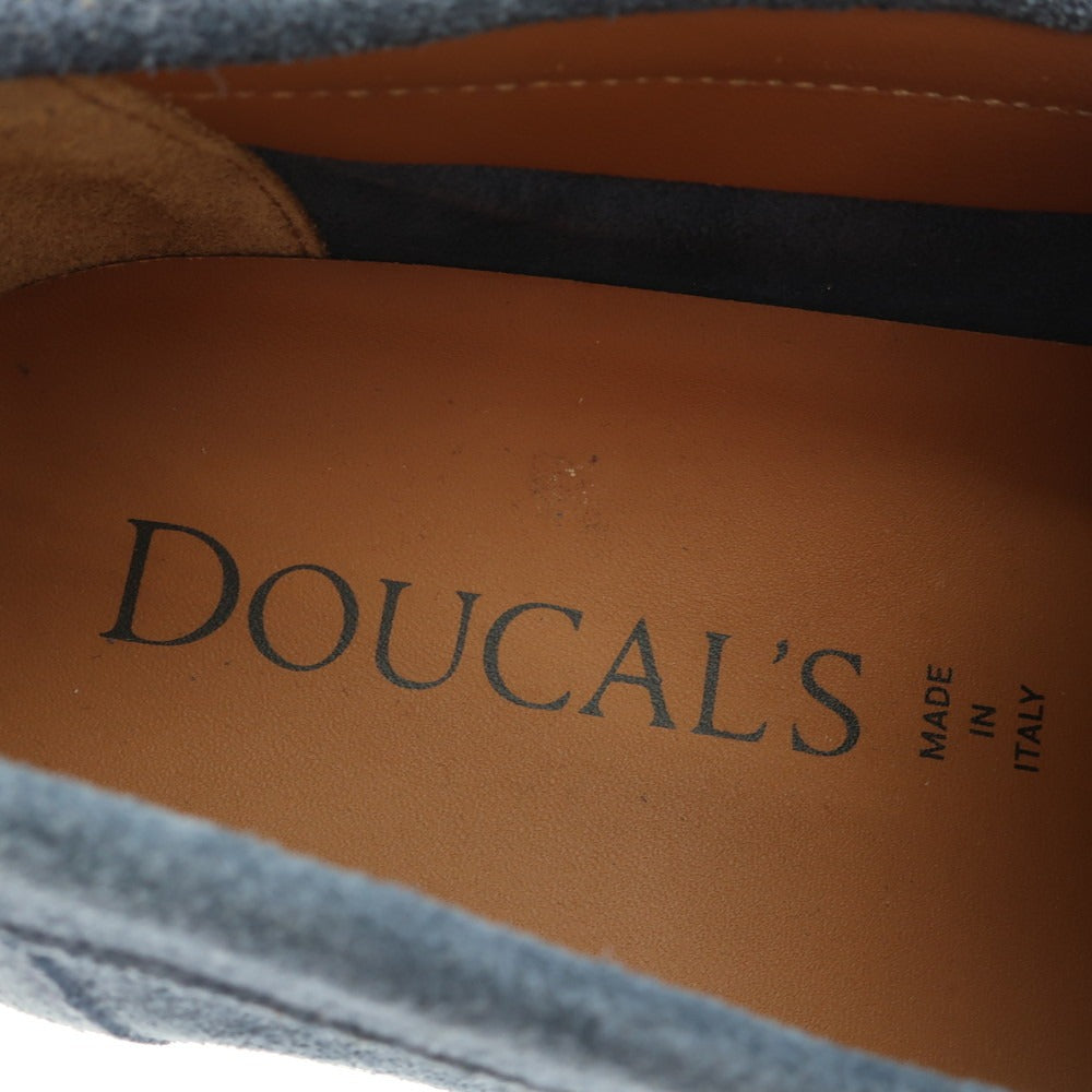 【新品】デュカルス DOUCALS スエード エスパドリーユ シューズ ブルー【 39 】【 状態ランクN 】【 メンズ 】