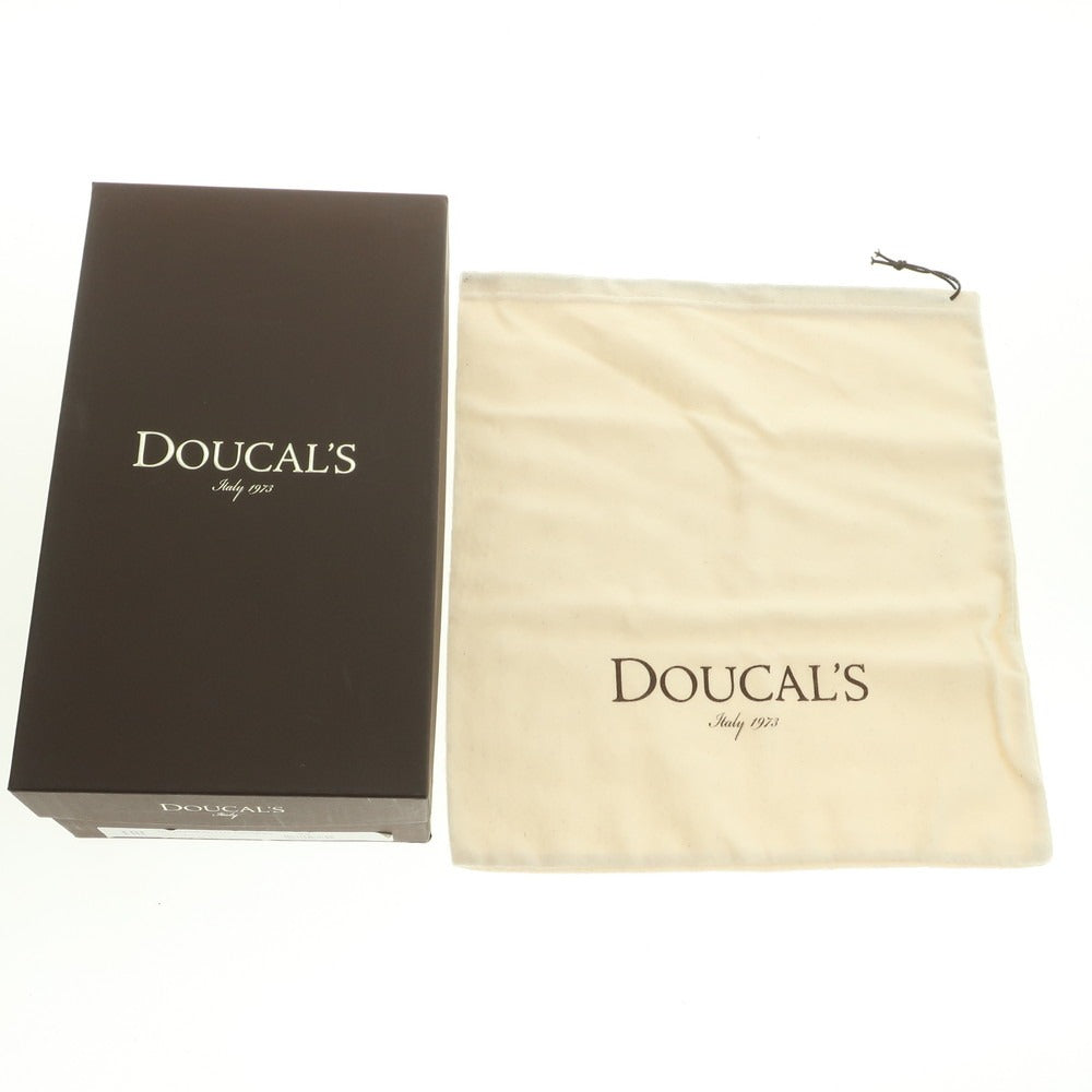 【新品】デュカルス DOUCALS スエード エスパドリーユ シューズ ネイビーブルー【 42 】【 状態ランクN 】【 メンズ 】