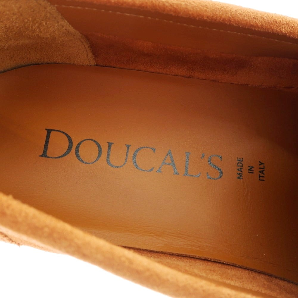 【新品アウトレット】デュカルス DOUCALS スエード エスパドリーユ シューズ ブラウン【 41 】【 状態ランクN- 】【 メンズ 】