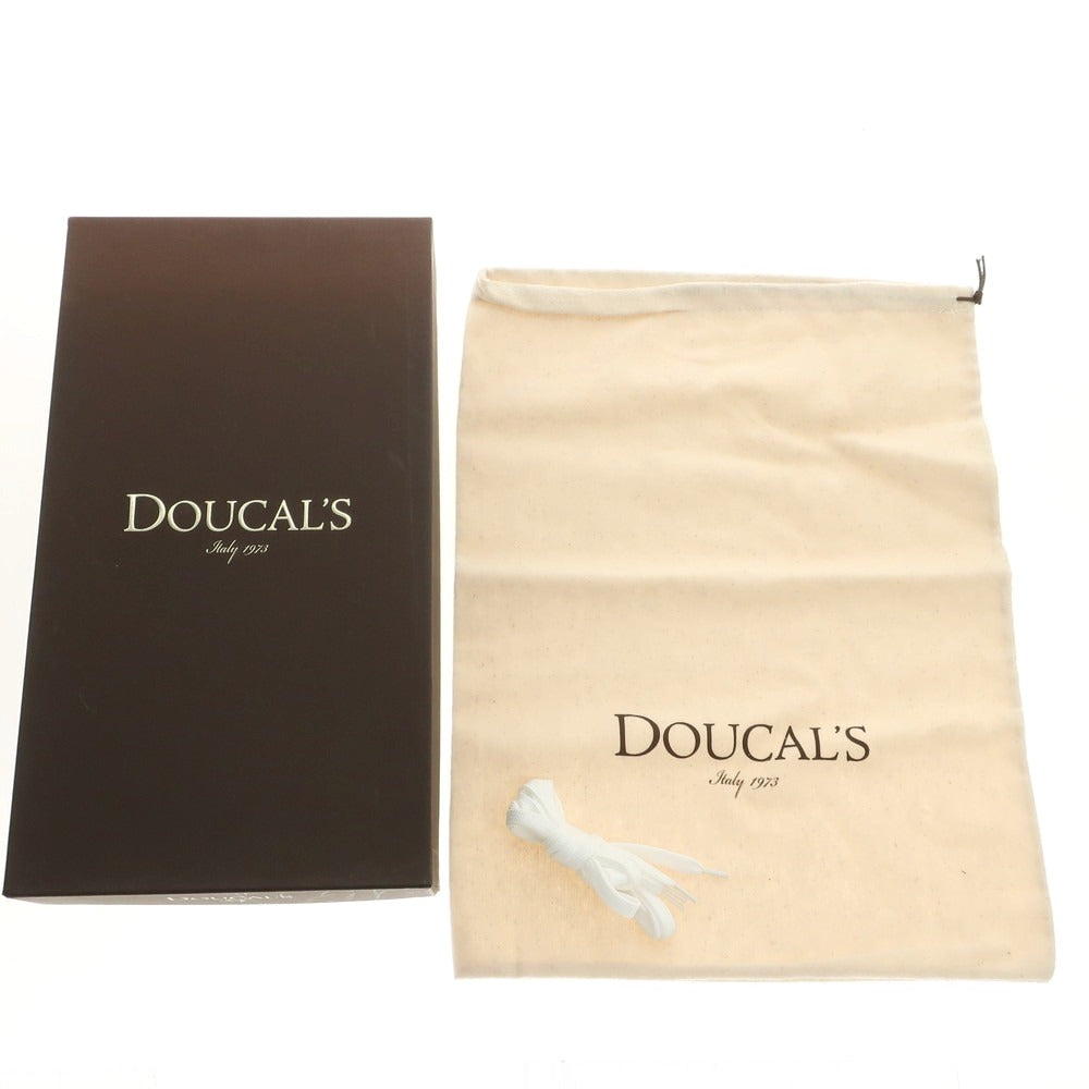 【新品アウトレット】デュカルス DOUCALS レザー スニーカー ブラウン【 39 】【 状態ランクN- 】【 メンズ 】