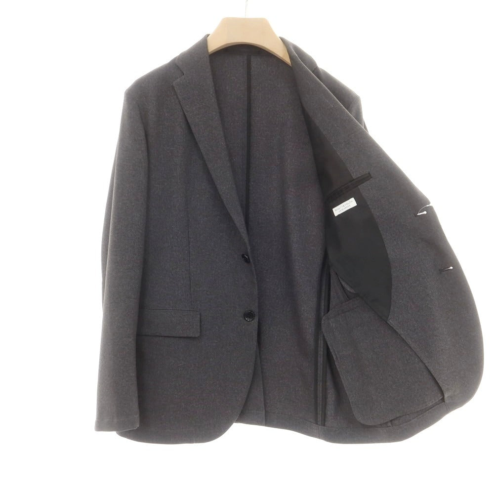 【中古】ビューティアンドユースユナイテッドアローズ BEAUTY&YOUTH UNITED ARROWS ポリエステル イージー 2つボタンスーツ グレー【 L 】【 状態ランクB 】【 メンズ 】