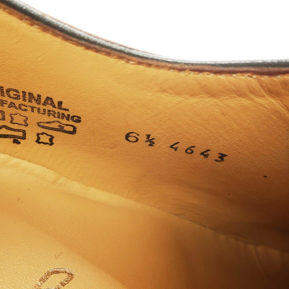 【中古】【未使用】フランチェスコ ベニーニョ FRANCESCO BENIGNO ドレスシューズ バーガンディ【 6 1/2 】【 状態ランクS 】【 メンズ 】