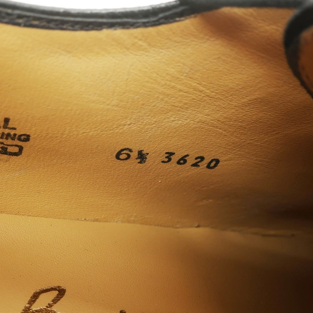 【中古】【未使用】フランチェスコ ベニーニョ FRANCESCO BENIGNO ホールカット ドレスシューズ パープル【 6 1/2 】【 状態ランクS 】【 メンズ 】