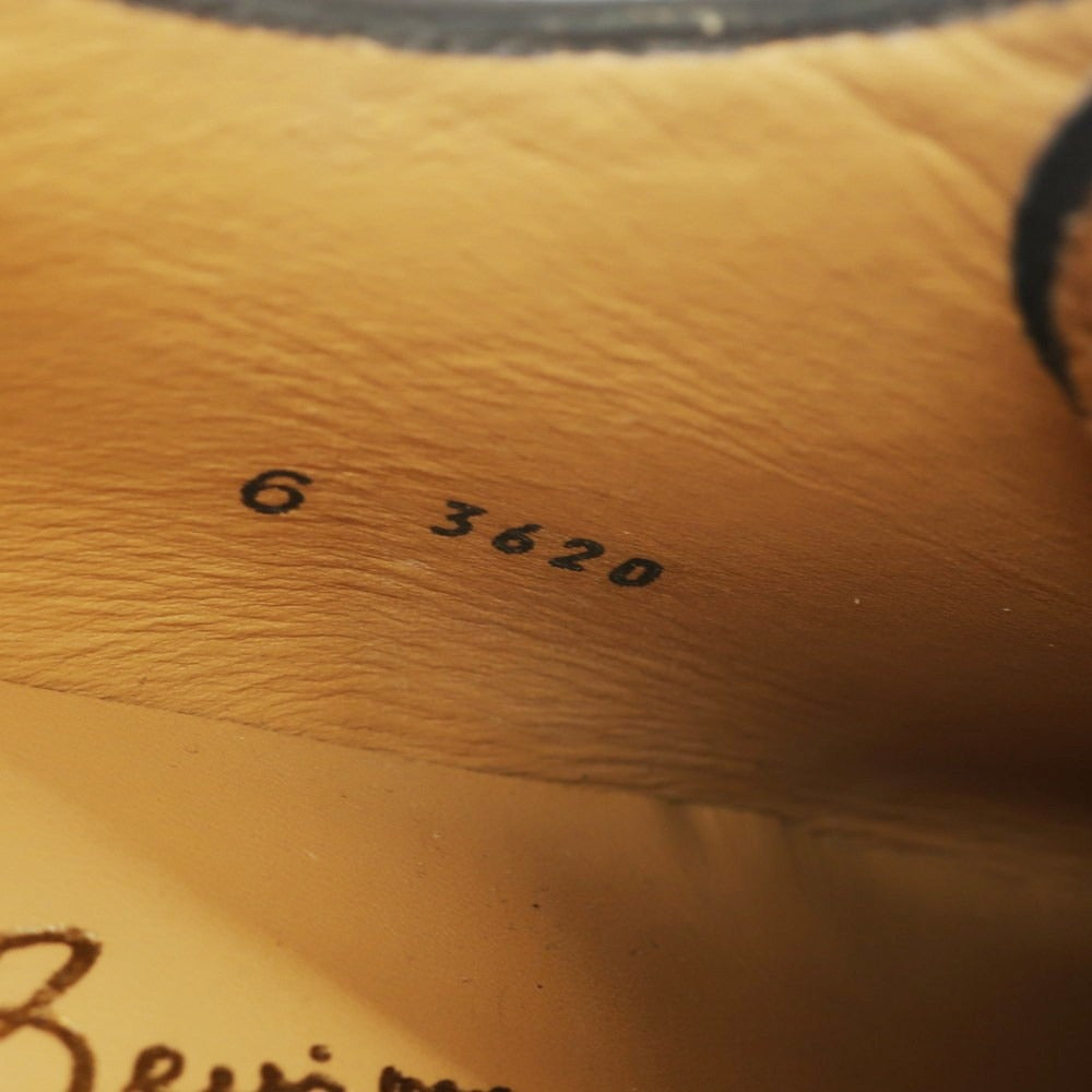 【中古】【未使用】フランチェスコ ベニーニョ FRANCESCO BENIGNO ホールカット ドレスシューズ パープル【 6 】【 状態ランクA 】【 メンズ 】