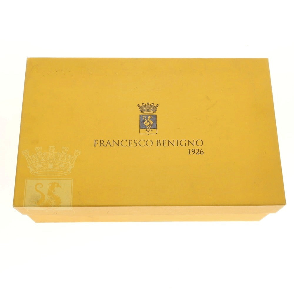 【中古】【未使用】フランチェスコ ベニーニョ FRANCESCO BENIGNO ホールカット ドレスシューズ パープル【 6 】【 状態ランクA 】【 メンズ 】