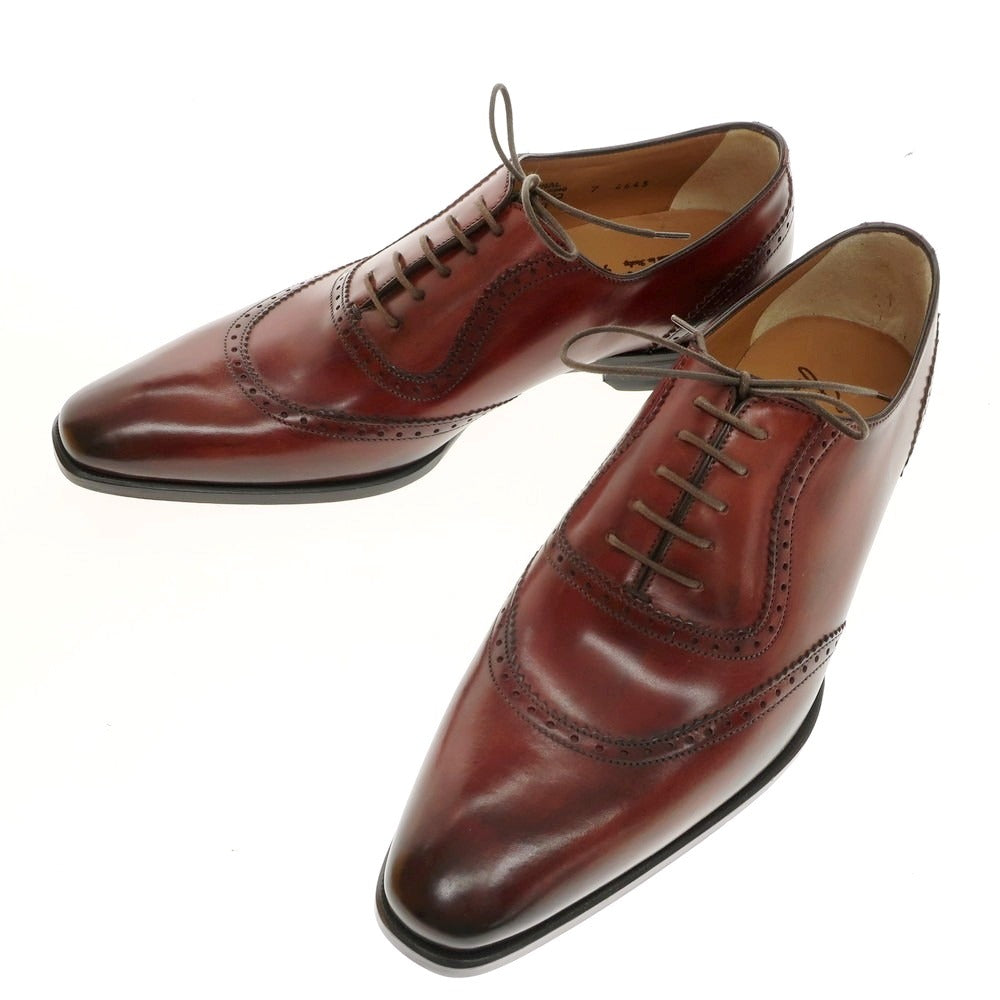 【中古】【未使用】フランチェスコ ベニーニョ FRANCESCO BENIGNO ドレスシューズ ブラウン【 7 】【 状態ランクS 】【 メンズ 】