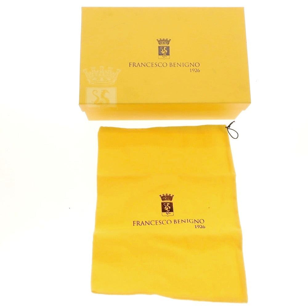 【中古】【未使用】フランチェスコ ベニーニョ FRANCESCO BENIGNO ドレスシューズ ブラウン【 7 】【 状態ランクS 】【 メンズ 】