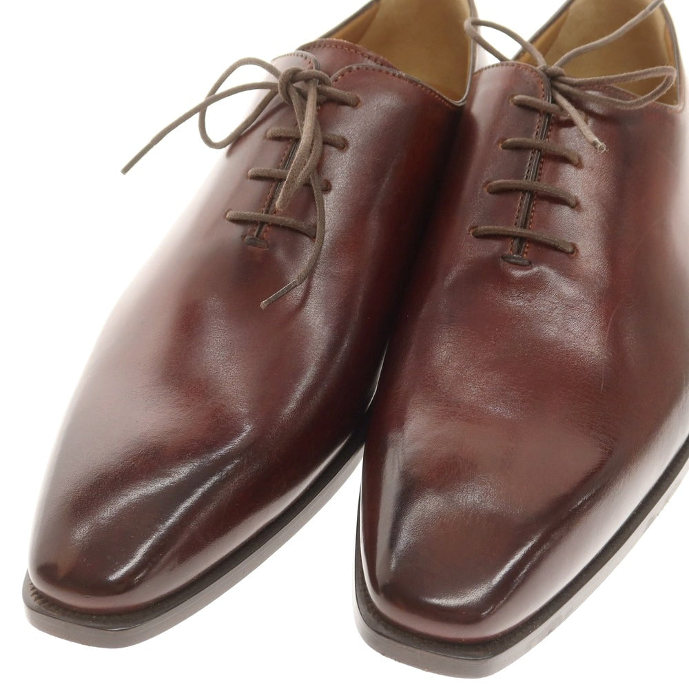 【中古】【未使用】フランチェスコ ベニーニョ FRANCESCO BENIGNO ホールカット ドレスシューズ バーガンディ【 6 】【 状態ランクS 】【 メンズ 】