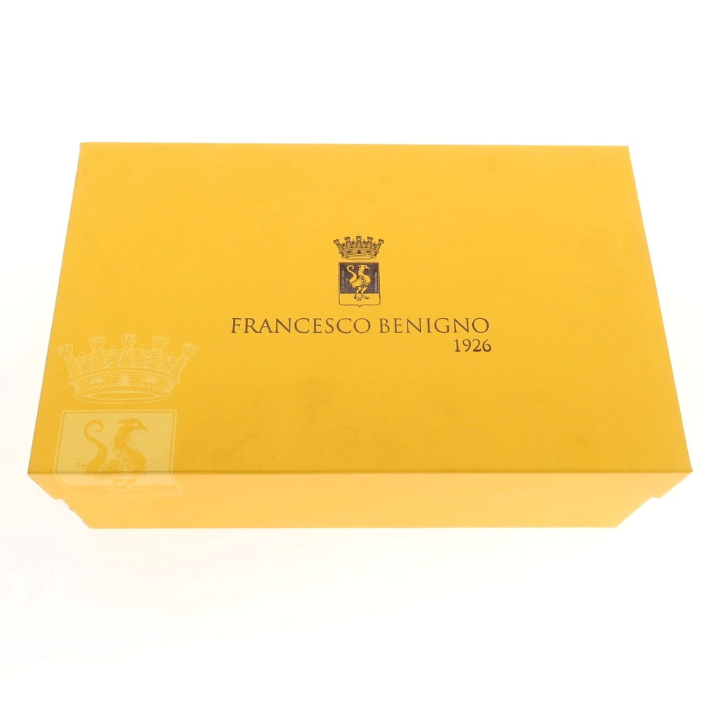 【中古】【未使用】フランチェスコ ベニーニョ FRANCESCO BENIGNO ホールカット ドレスシューズ バーガンディ【 6 】【 状態ランクS 】【 メンズ 】