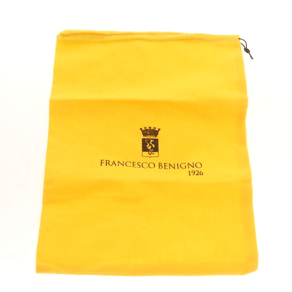 【中古】【未使用】フランチェスコ ベニーニョ FRANCESCO BENIGNO ウイングチップ ドレスシューズ ブラウン【 6 1/2 】【 状態ランクS 】【 メンズ 】