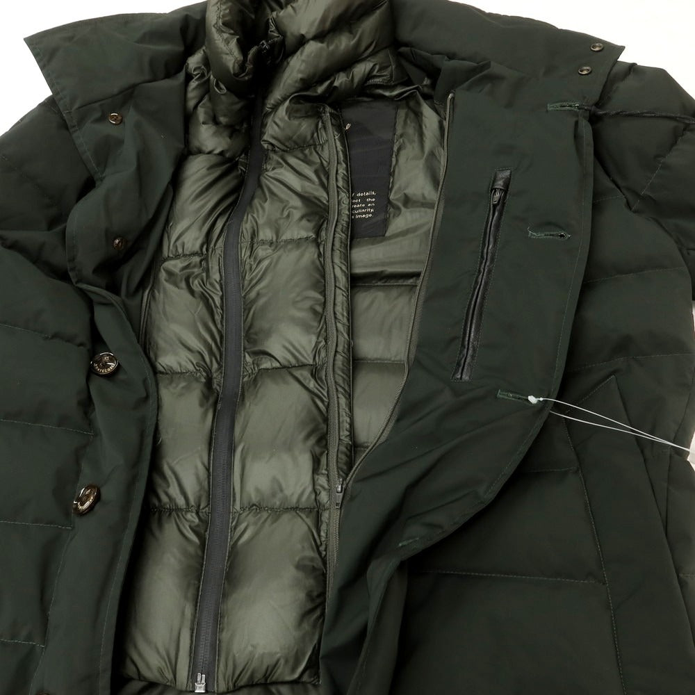 【中古】モンテコーレ Montecore ポリエステル 2WAY ダウンコート ダークグリーン【 48 】【 状態ランクC 】【 メンズ 】