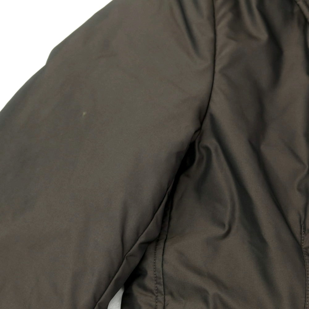 【中古】ムーレー MOORER TRAIANO ポリエステル 2WAY ダウンジャケット ダークグレイッシュブラウン【 48 】【 状態ランクC 】【 メンズ 】