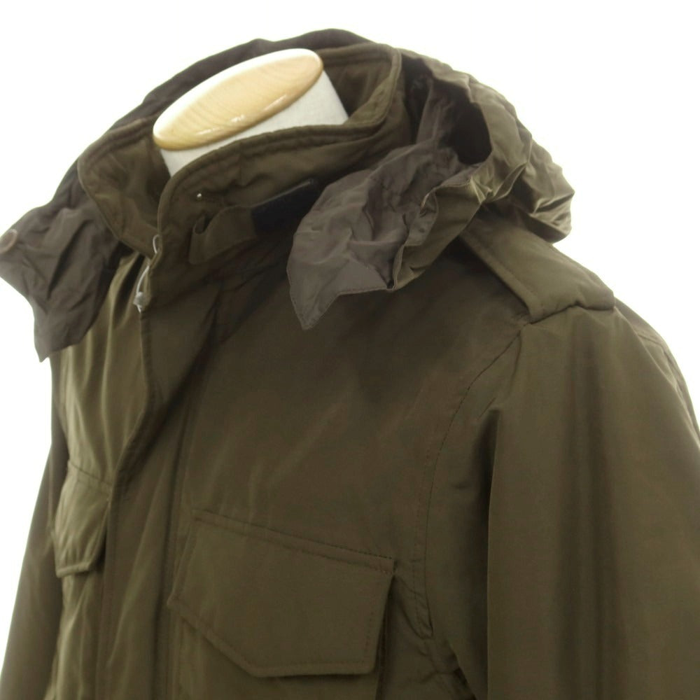 【中古】アスペジ ASPESI ポリエステル 中綿 フィールドジャケット カーキ【 S 】【 状態ランクC 】【 メンズ 】