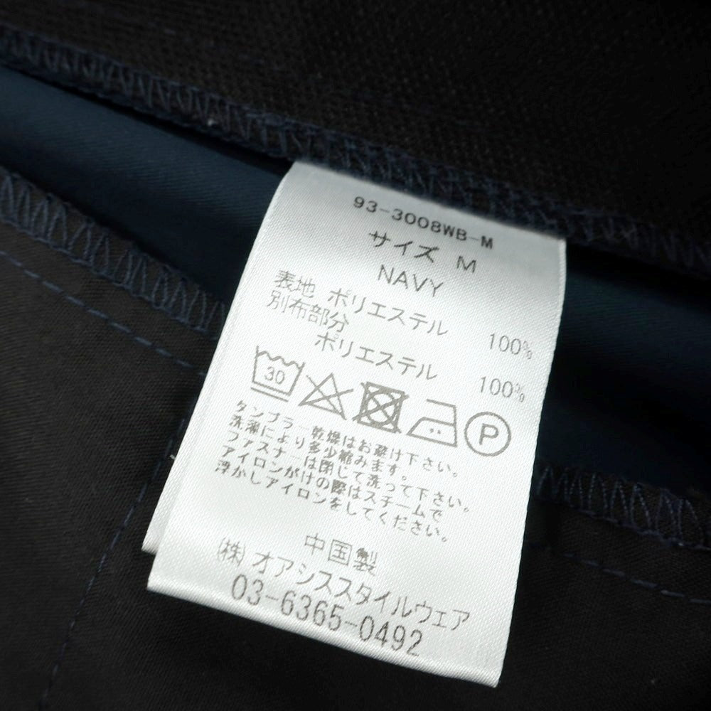 【中古】ダブリューダブリューエス WWS WORK WEAR SUIT ポリエステル イージーパンツ ネイビー【 M 】【 状態ランクA 】【 メンズ 】