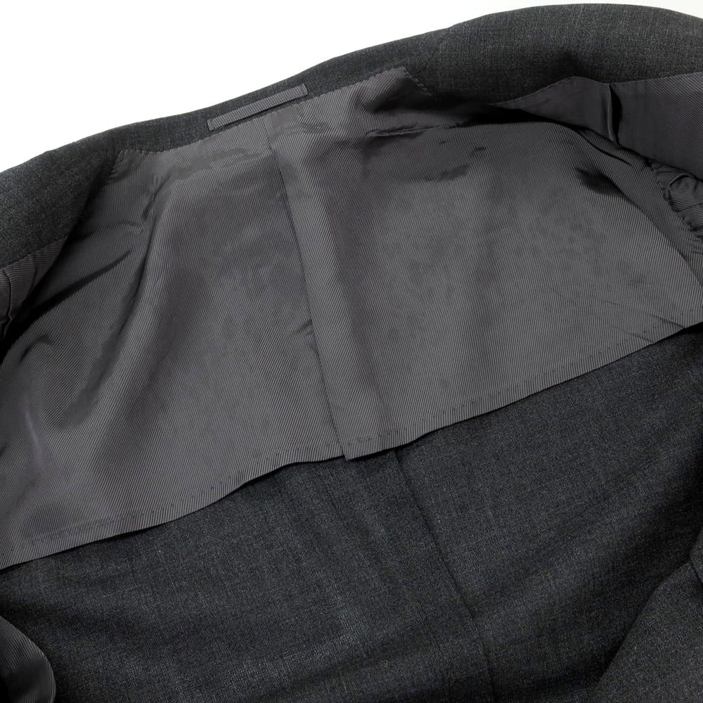 【中古】リングヂャケット RING JACKET MEISTER ウール 3つボタンスーツ ダークグレー【 48 】【 状態ランクC 】【 メンズ 】