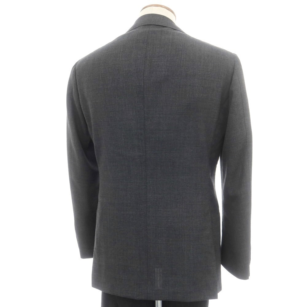【中古】リングヂャケット RING JACKET MEISTER ウール 3つボタンスーツ ダークグレー【 48 】【 状態ランクC 】【 メンズ 】