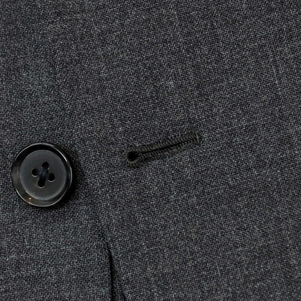 【中古】リングヂャケット RING JACKET MEISTER ウール 3つボタンスーツ ダークグレー【 48 】【 状態ランクC 】【 メンズ 】