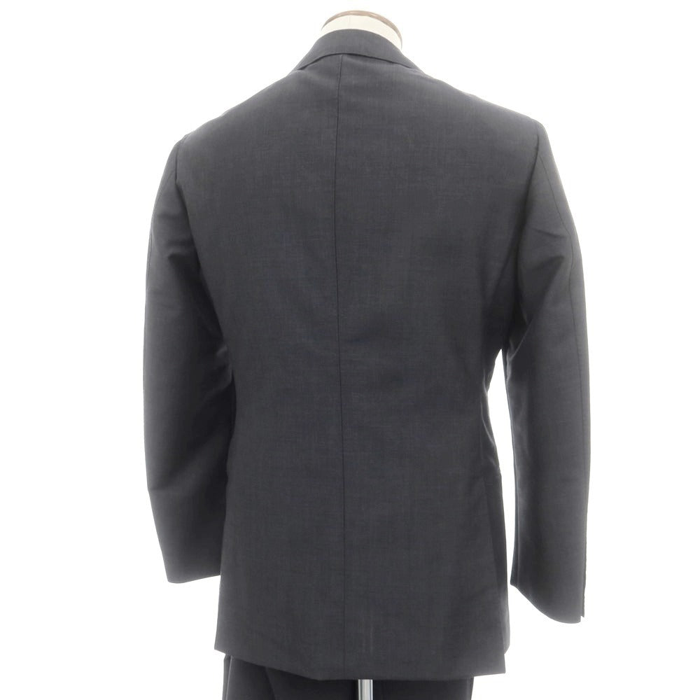 【中古】リングヂャケット RING JACKET MEISTER モヘヤウール 3つボタンスーツ ダークグレー【 48 】【 状態ランクA 】【 メンズ 】