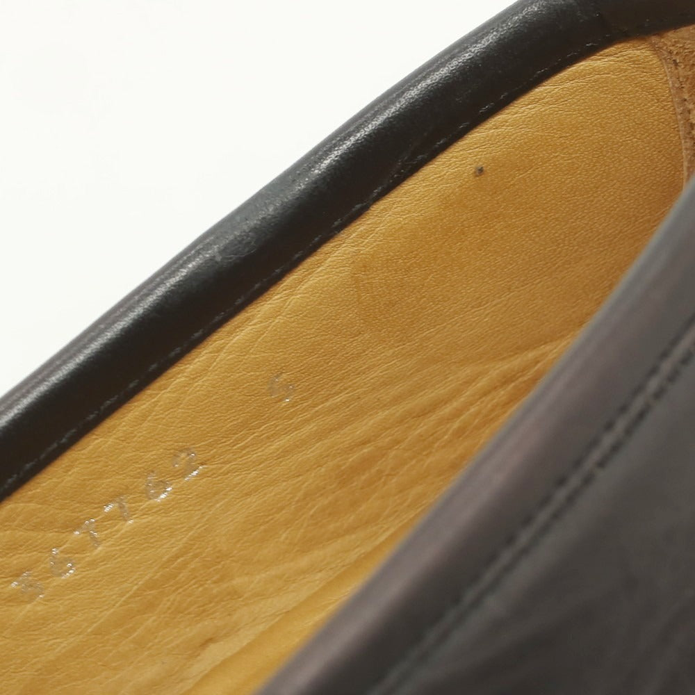 【中古】グッチ GUCCI モカシン ビットローファー ブラック系【 5 】【 状態ランクB 】【 メンズ 】