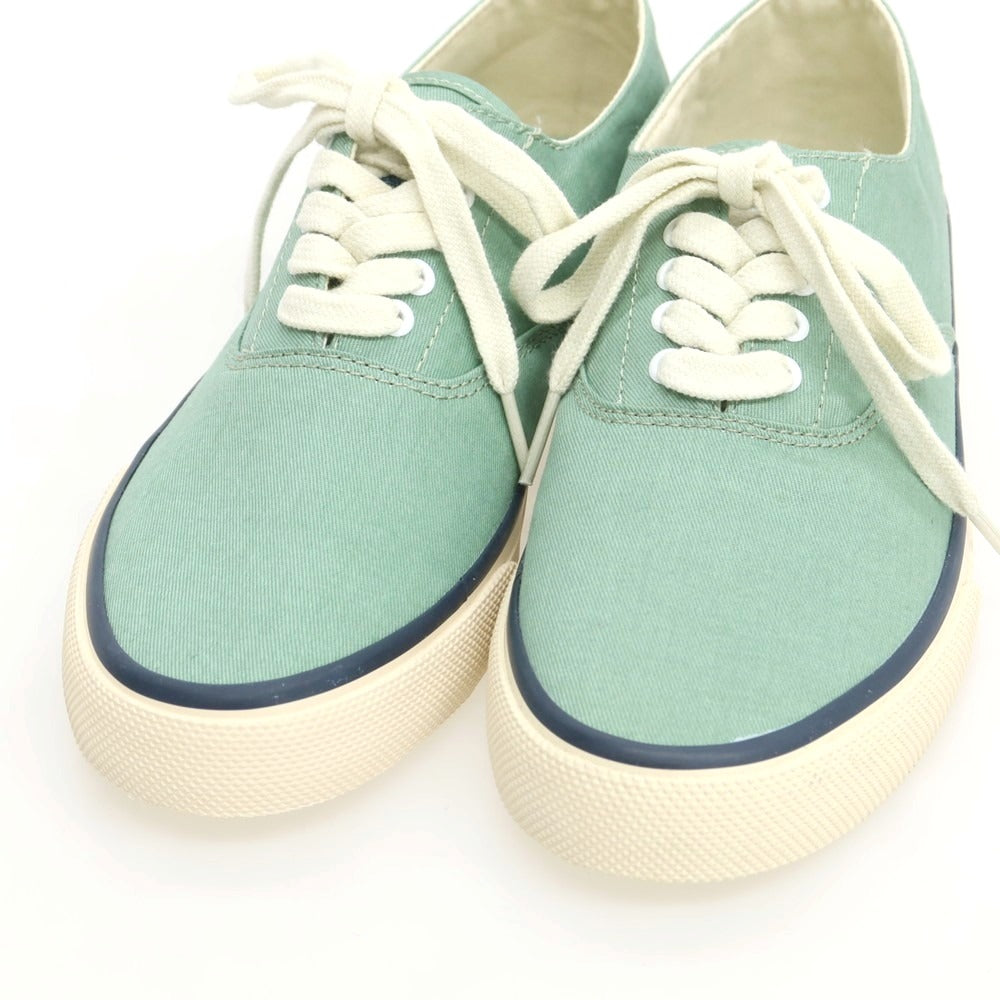 【中古】【未使用】トップサイダー TOPSIDER CLOUD CVO キャンバス スニーカー グリーン【 5 】【 状態ランクS 】【 メンズ 】