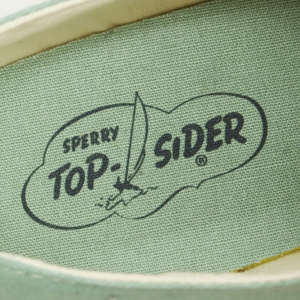 【中古】【未使用】トップサイダー TOPSIDER CLOUD CVO キャンバス スニーカー グリーン【 5 】【 状態ランクS 】【 メンズ 】