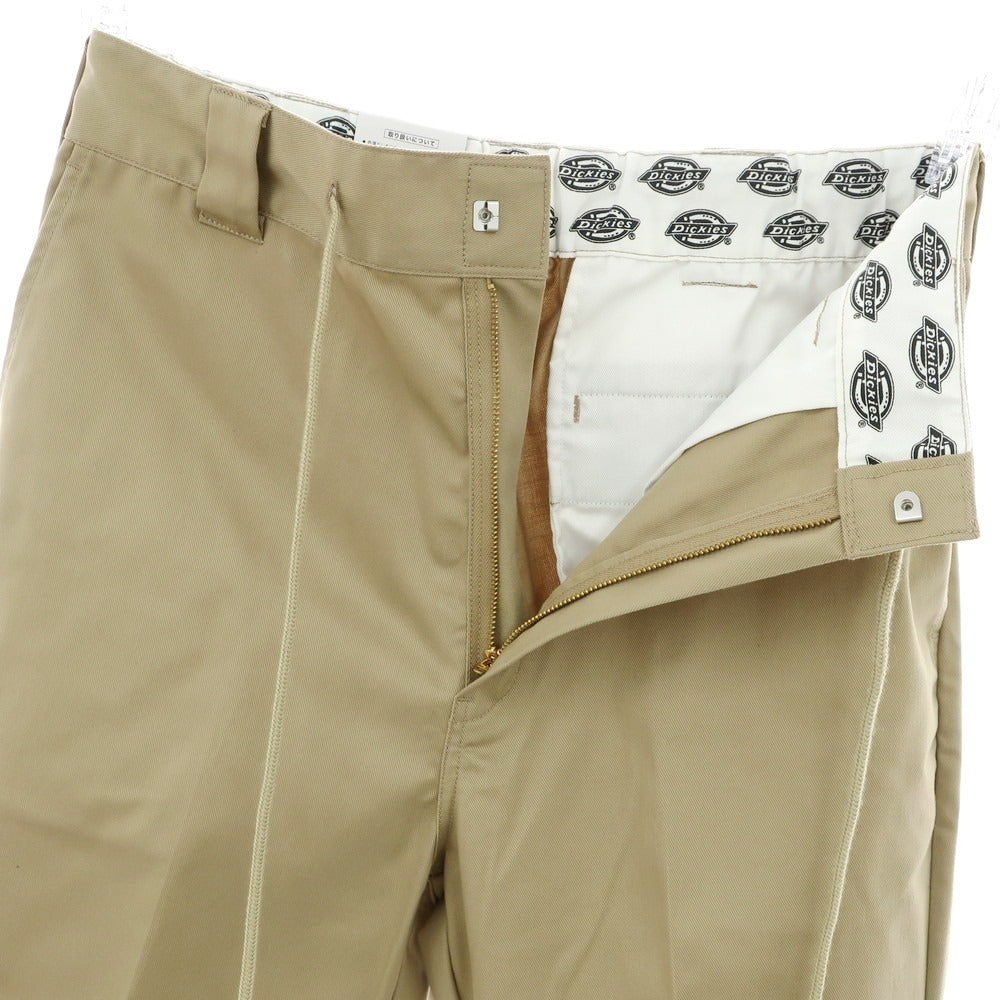 【中古】【未使用】ディッキーズ Dickies ストレッチ テーパード イージー チノパンツ ベージュ【 32 】【 状態ランクS 】【 メンズ 】