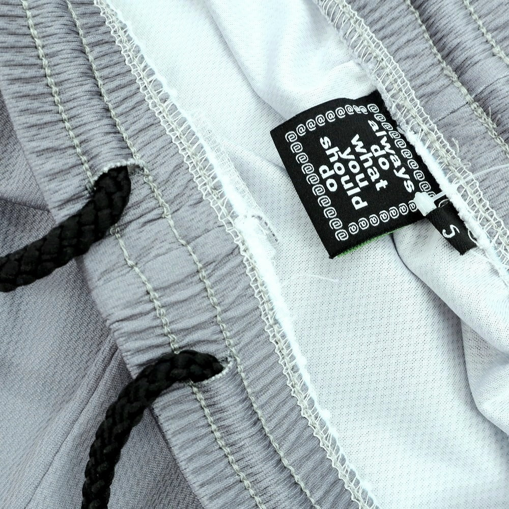 【中古】オールウェイズ ドゥ ワット ユー シュッド ドゥ ALWAYS DO WHAT YOU SHOULD DO ポリエステル ショートパンツ グレーxネイビー【 S 】【 状態ランクB 】【 メンズ 】