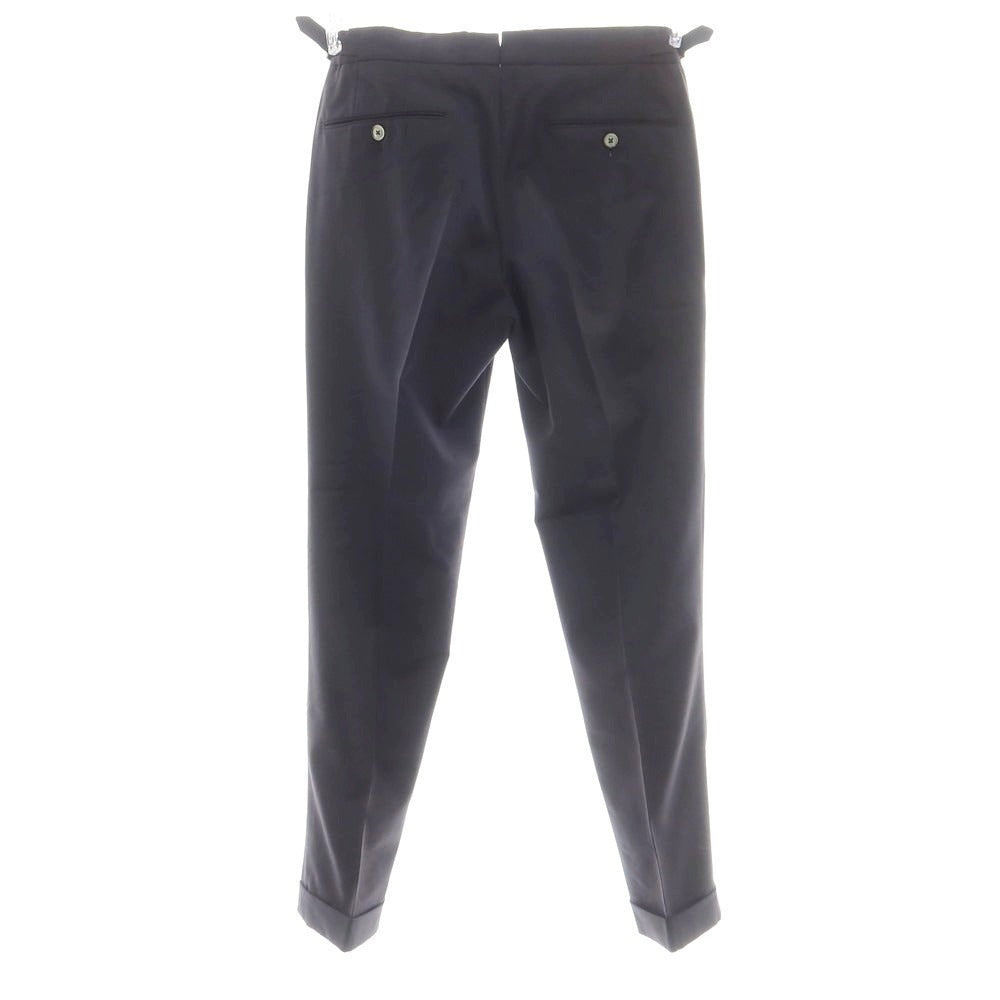 【中古】ピーティーゼロウーノ PT01 SMOOTH FIT ストレッチポリエステルウール ドレススラックスパンツ ネイビー【 44 】【 状態ランクB 】【 メンズ 】