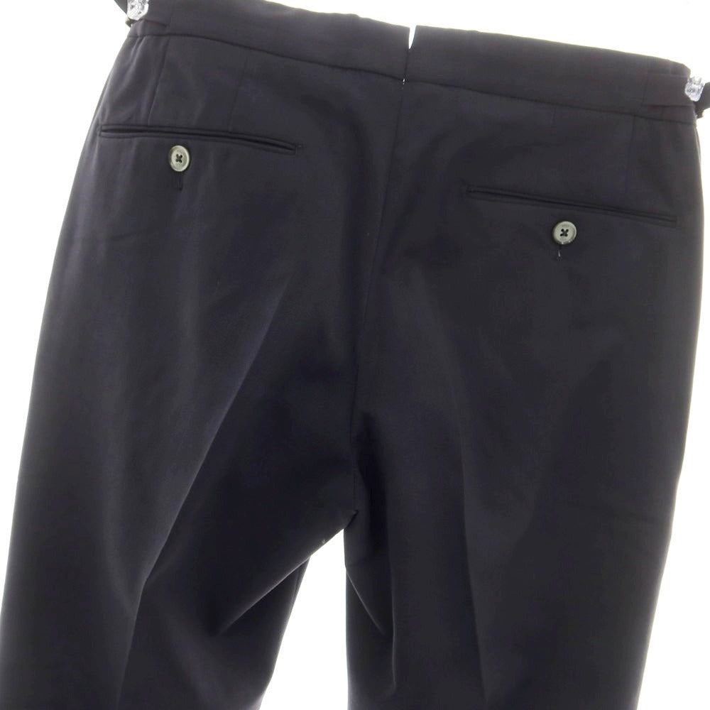 【中古】ピーティーゼロウーノ PT01 SMOOTH FIT ストレッチポリエステルウール ドレススラックスパンツ ネイビー【 44 】【 状態ランクB 】【 メンズ 】