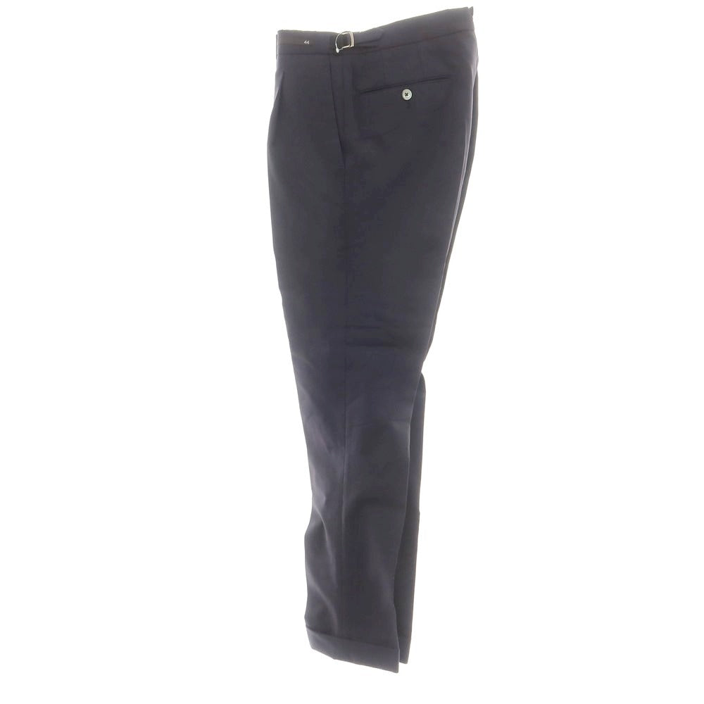 【中古】ピーティーゼロウーノ PT01 SMOOTH FIT ストレッチポリエステルウール ドレススラックスパンツ ネイビー【 44 】【 状態ランクB 】【 メンズ 】