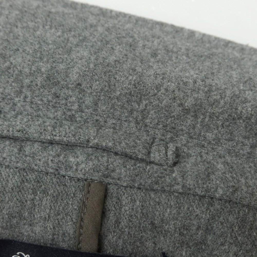 【中古】ナノユニバース nano universe ポリエステルコットンジャージー 2つボタンスーツ グレー【 上L/下M 】【 状態ランクC 】【 メンズ 】