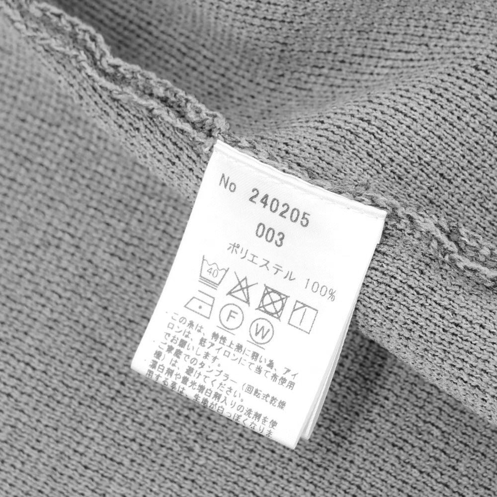【中古】ジーステージ g-stage ポリエステルニット 2つボタンスーツ グレー【 50/48 】【 状態ランクB 】【 メンズ 】