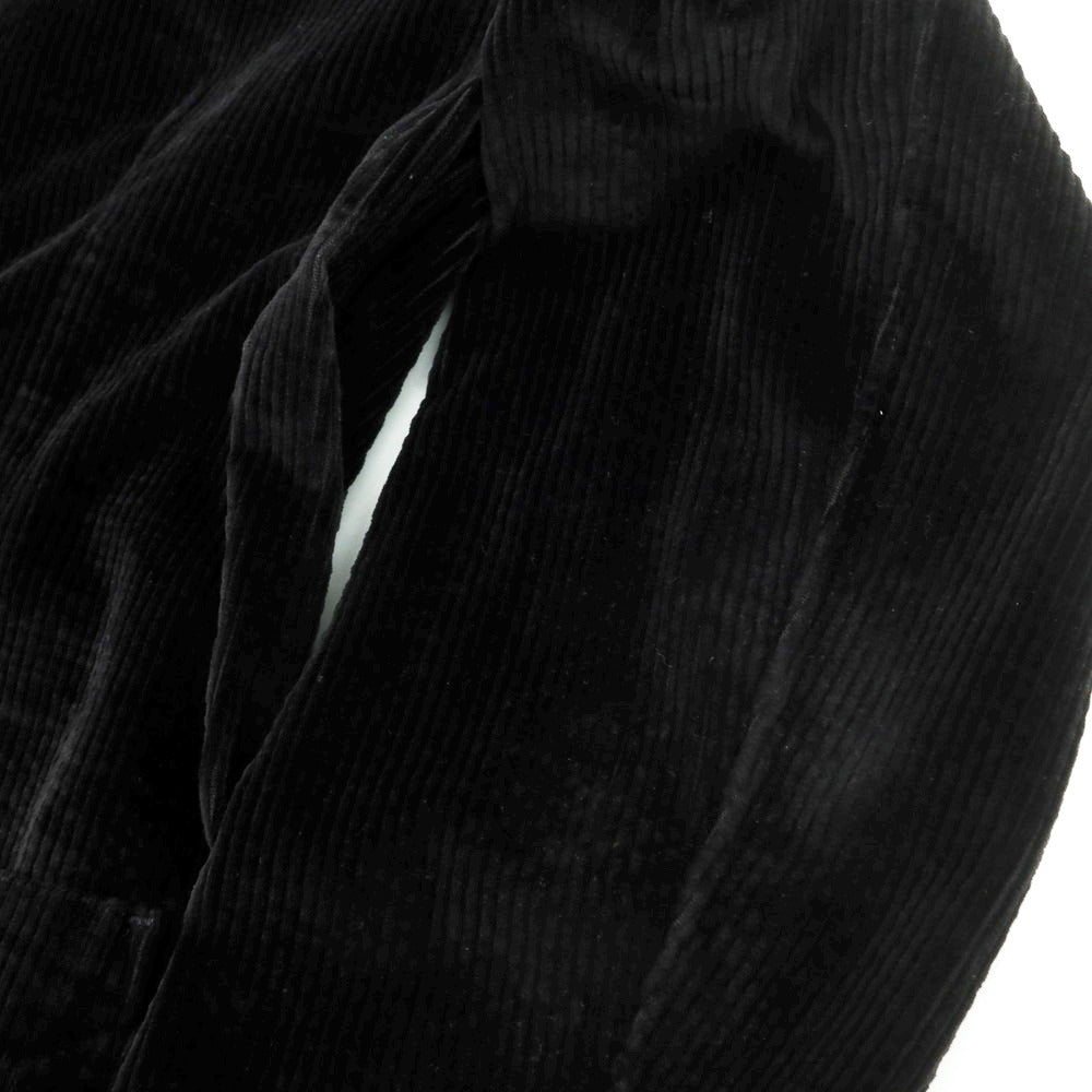 【中古】ラルディーニ LARDINI ストレッチコーデュロイ カジュアルジャケット ブラック【 M 】【 状態ランクB 】【 メンズ 】