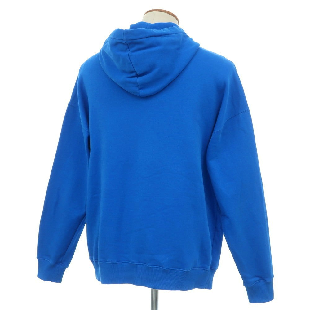 【中古】ジバンシィ GIVENCHY コットン プルオーバー パーカー ブルー【 M 】【 状態ランクC 】【 メンズ 】