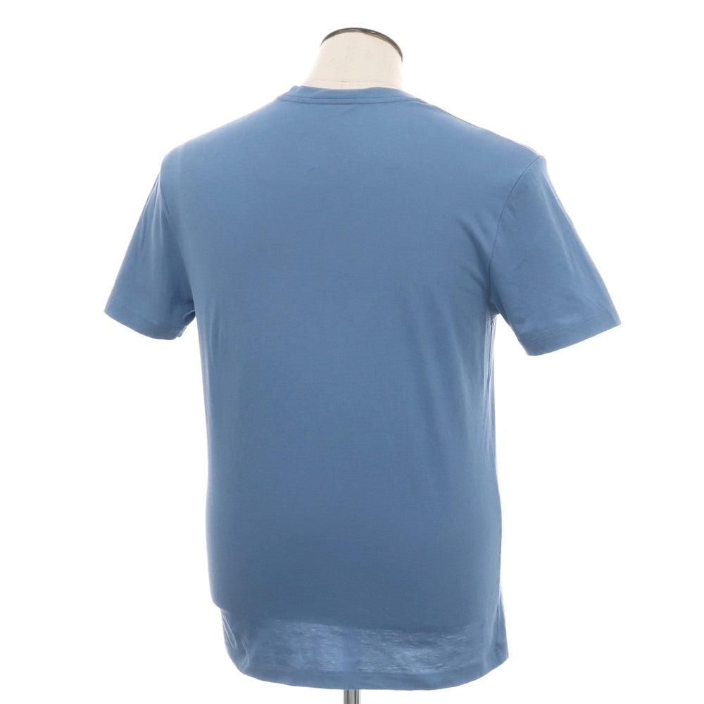【中古】ヴェルサーチ VERSACE コットン クルーネック 半袖Tシャツ ダルブルー【 L 】【 状態ランクB 】【 メンズ 】