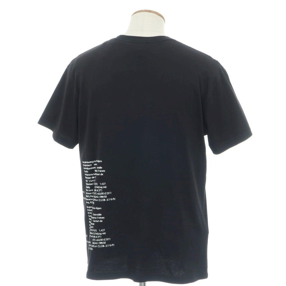 【中古】モンクレール ジーニアス MONCLER GENIUS コットン クルーネック 半袖Tシャツ ブラック【 M 】【 状態ランクB 】【 メンズ 】
