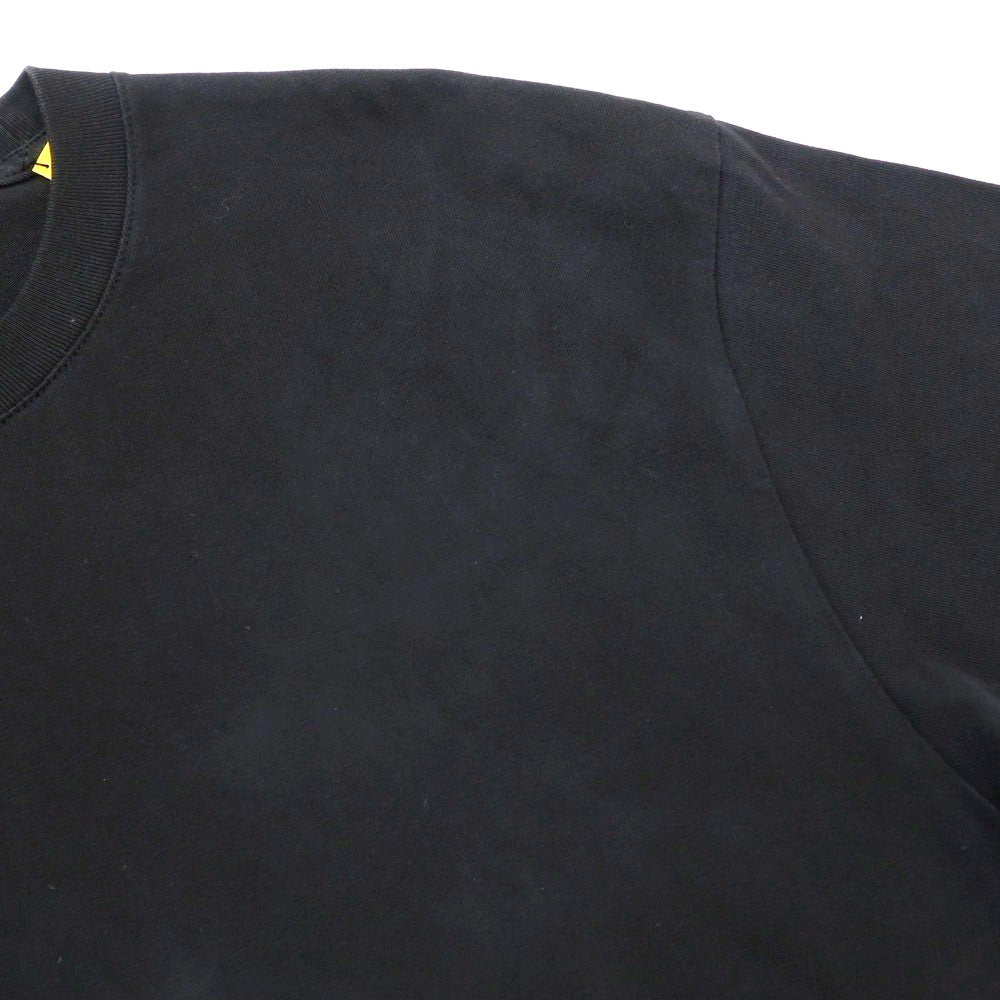 【中古】モンクレール ジーニアス MONCLER GENIUS コットン クルーネック 半袖Tシャツ ブラック【 M 】【 状態ランクB 】【 メンズ 】