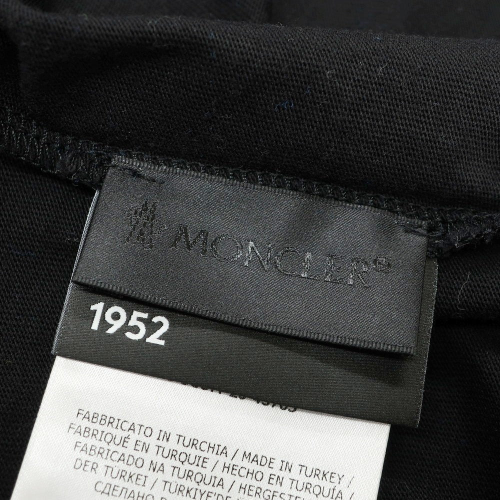 【中古】モンクレール ジーニアス MONCLER GENIUS コットン クルーネック 半袖Tシャツ ブラック【 M 】【 状態ランクB 】【 メンズ 】