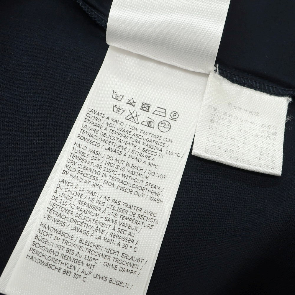 【中古】サルヴァトーレフェラガモ Salvatore Ferragamo コットン クルーネック 半袖Tシャツ ネイビー【 M 】【 状態ランクB 】【 メンズ 】