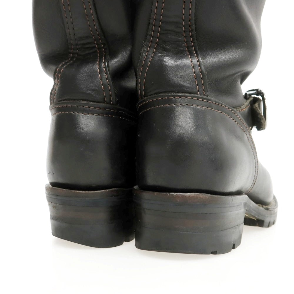 【中古】ウエスコ WESCO TheBoss シルバーホースカスタム エンジニアブーツ ブラック【 8 1/2 】【 状態ランクB 】【 メンズ 】