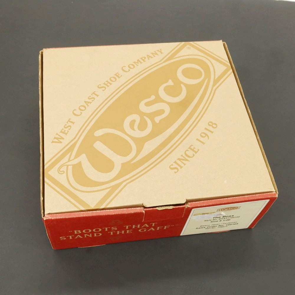 【中古】ウエスコ WESCO TheBoss シルバーホースカスタム エンジニアブーツ ブラック【 8 1/2 】【 状態ランクB 】【 メンズ 】