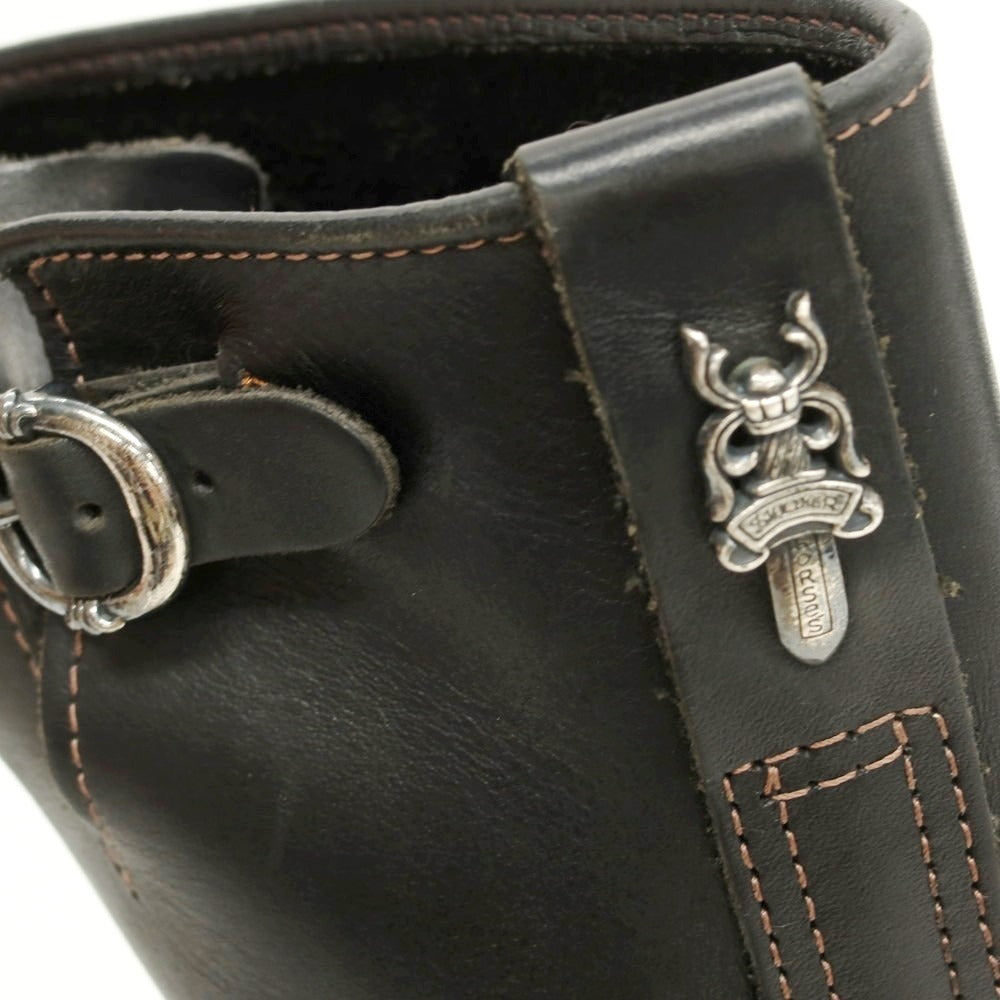 【中古】ウエスコ WESCO TheBoss シルバーホースカスタム エンジニアブーツ ブラック【 8 1/2 】【 状態ランクB 】【 メンズ 】