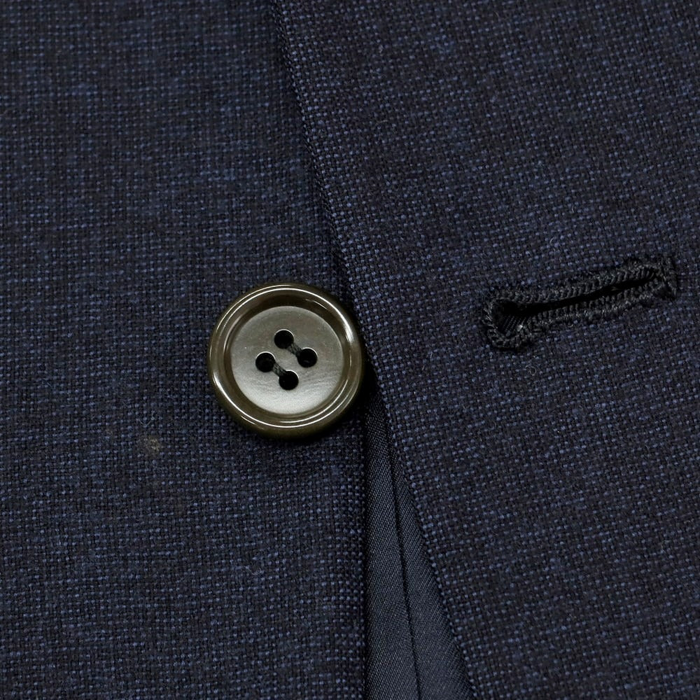 【中古】キートン Kiton DIAMANTE BLU SUPER150’sウール 3つボタンスーツ ネイビー【 44 】【 状態ランクD 】【 メンズ 】