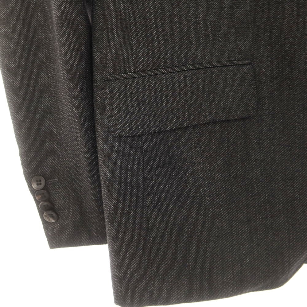 【中古】サルトリオ Sartorio ウール 3つボタンスーツ ダークウォームグレー【 46 】【 状態ランクB 】【 メンズ 】